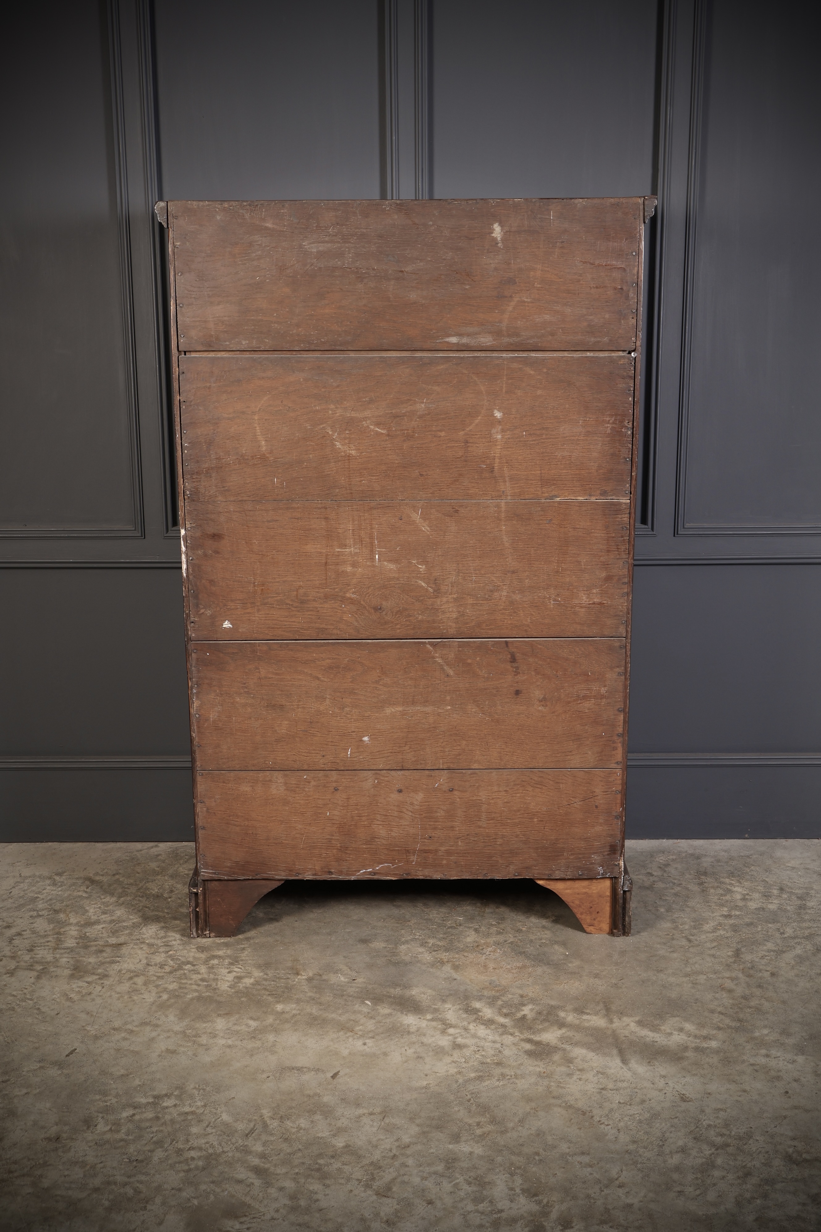George III Mahogany Linen Press - Image 7